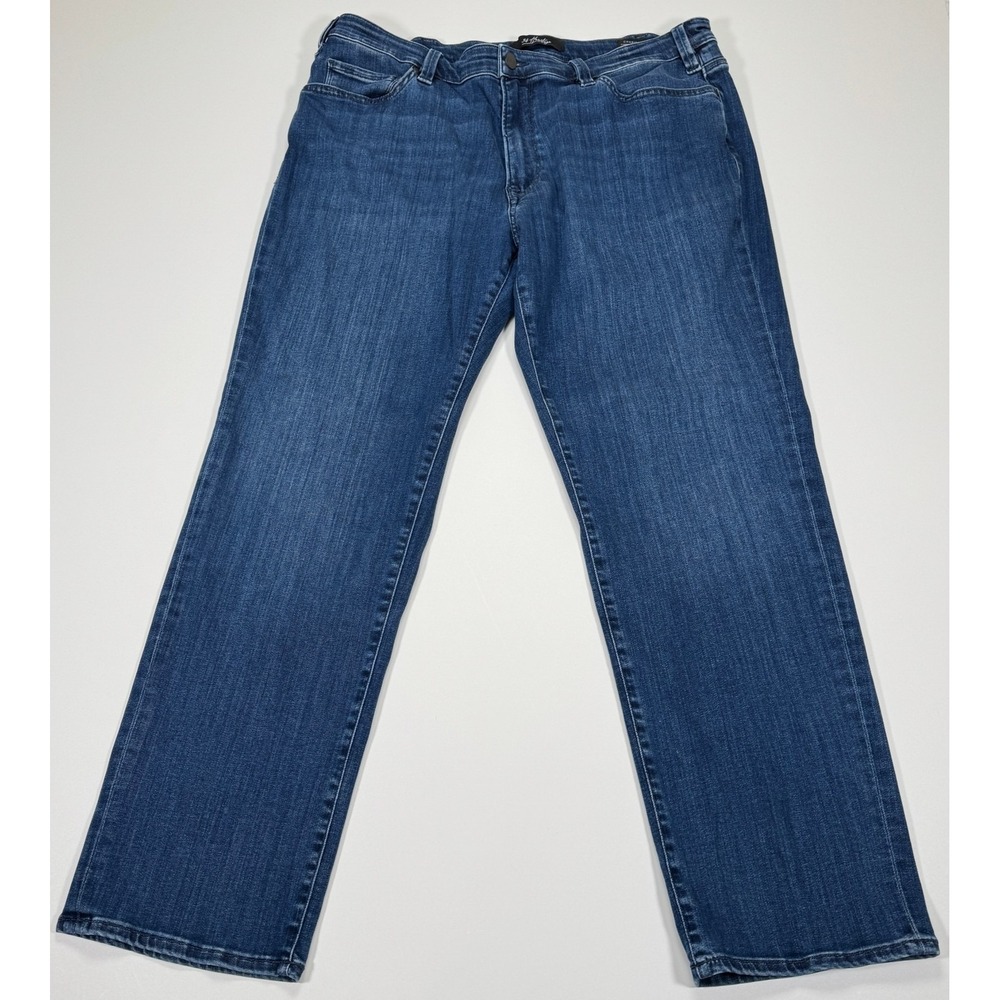 34 Heritage Charisma Mens Jeans 40x30 Fits 37x30 Dark Blue Stretch Denim Classic